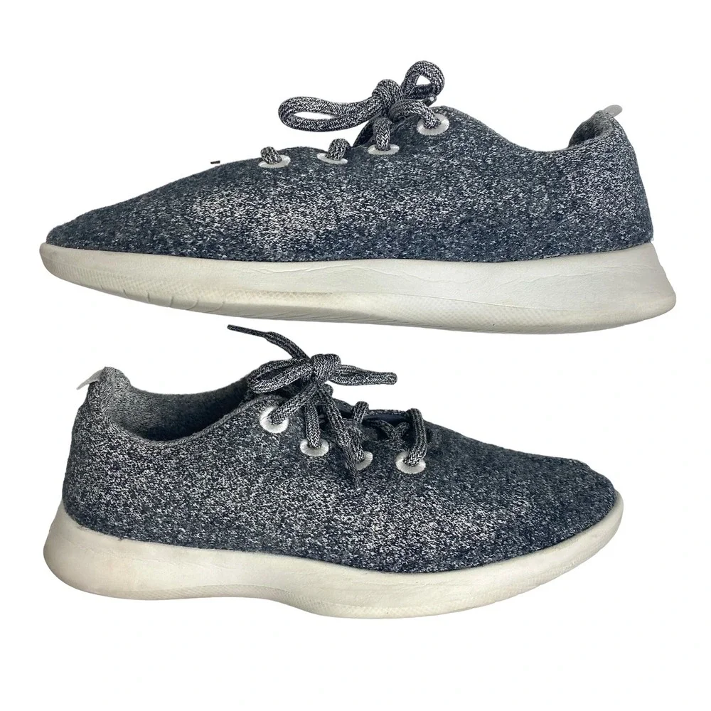 Allbirds Wool Runners Gray Women's Lace Comfort Shoes Sneakers‎ Size W9